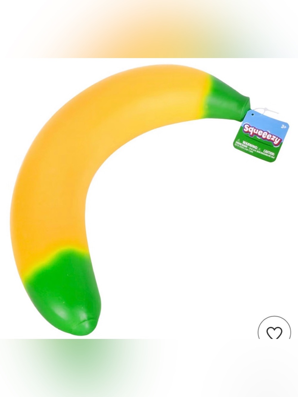 Yellow Squeeezy Banana